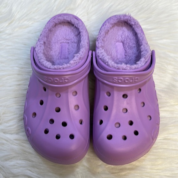 🛑SOLD! Crocs Baya Lined Clogs 8 - Picture 2 of 7